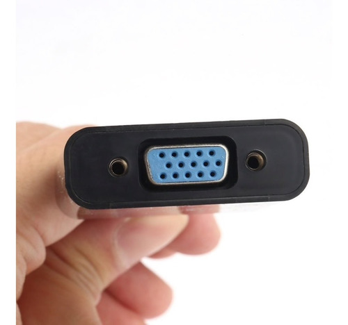 Imagen 3 de 5 de Cable Adaptador Convertidor Hdmi A Vga
