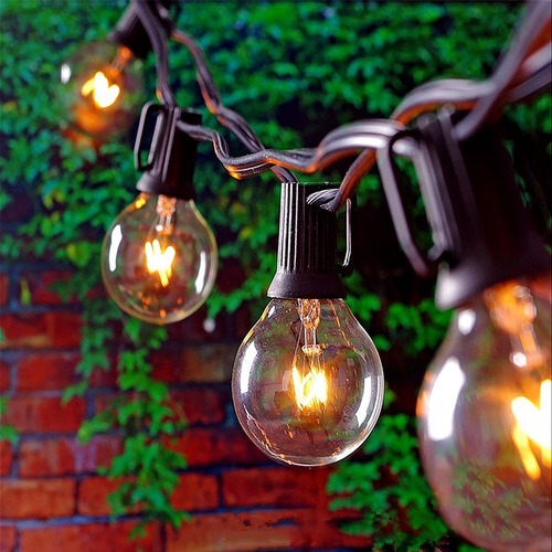 Guirnalda De 25 Focos Vintage Para Decoración 7.5 M 2 Uds.