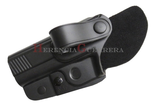 Imagen 1 de 7 de Pistolera Funda Houston K Interna Zurda Bersa 22/380 K42intz
