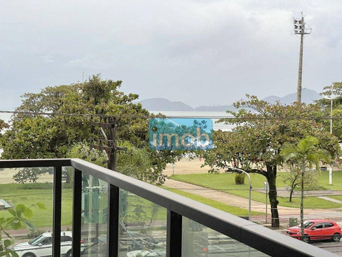 Imagem 7 de 30 de Para Voce Investidor - Apartamento Para Reforma Geral - Amplo / Vista Mar!! - Ap8033