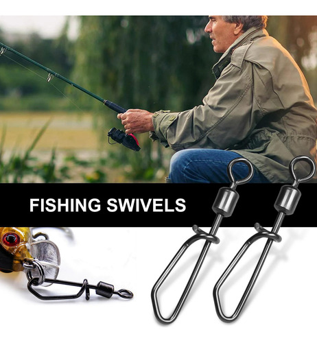 Fishing Lure Quick Clips, Flexibles Y Resistentes, Broches D
