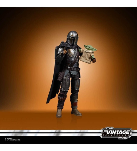 Star Wars Vintage The Mandalorian Din Djarin Grogu The Child