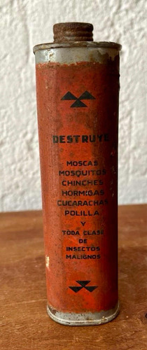 Antiguo Bote Lámina Rip Pemex Coleccionable (Usado)