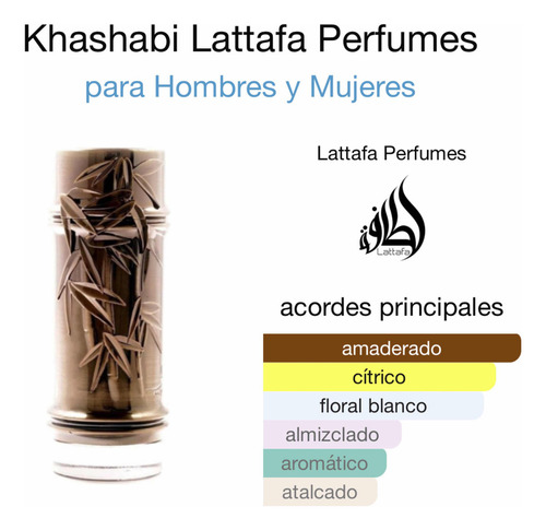 Perfume Unisex Khashabi By Lattafa Eau De Parfum 100ml