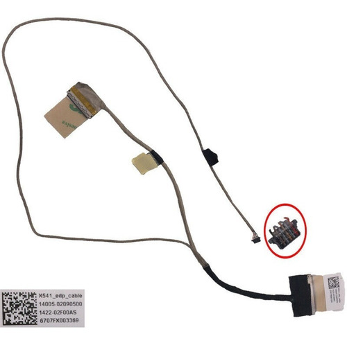 Cable Flex Asus R541 X541 1422-02f00as 30pin Nextsale