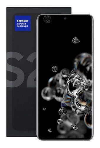 Samsung Galaxy S20 Ultra 128 Gb Negro Cosmic Black 12 Gb Ram (Reacondicionado)