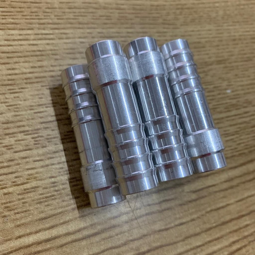 10 Cola Rata Aluminio Conector Manguera Clima De Autos #12