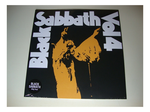 Lp Black Sabbath Vol. 4 1972 - 180g Lacrado