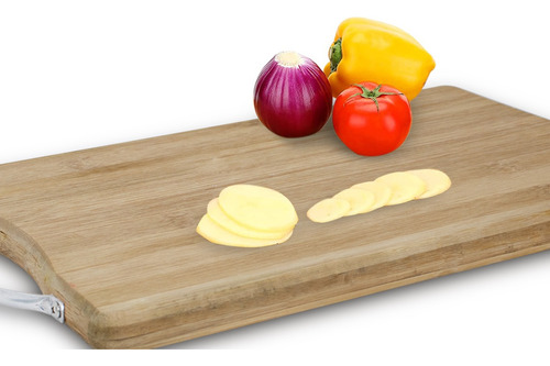 Tabla Para Picar Asado Cocina Grande De Madera Diginet