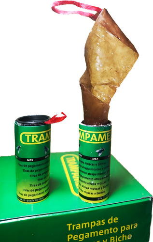 100 Trampas De Pegamento Para Moscas Pegamoscas Atrapamosca