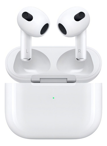 Fone de ouvido in-ear sem fio Apple AirPods 3ra Generación MME73CH/A branco