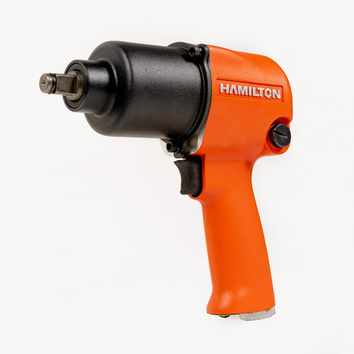 Imagen 5 de 9 de Pistola Impacto Neumática 1/2 Kit 17pcs 680 Nm Hamilton Hn30