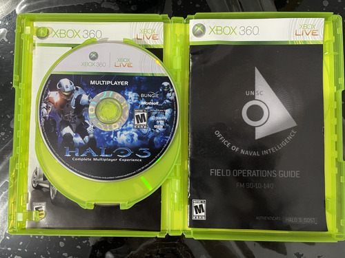Forza Motorsport 3 / Halo 3 Odst (xbox 360) Original (Usado)