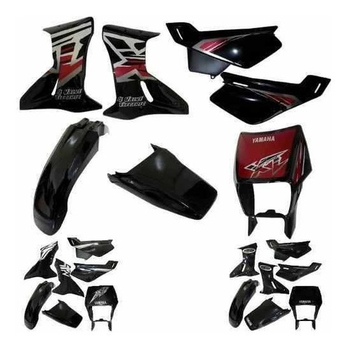 Kit De Carenagem Adesivado - Yamaha Xt 600 - 1997 A 04