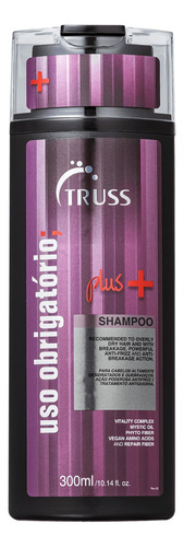 Shampoo Uso Obrigatório Plus+ Reparação Profunda Truss 300ml