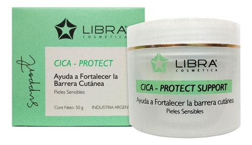 Crema Cica Protect Reparadora Sensible 50g Libra Día/noche..