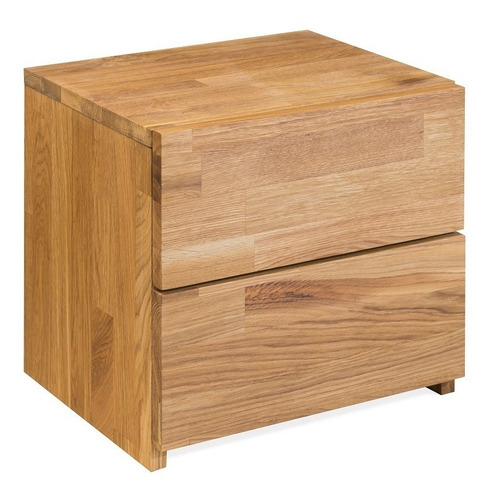 Imagen 5 de 6 de Mesa De Noche Madera 100% Maciza De Roble Ref: Maciza109
