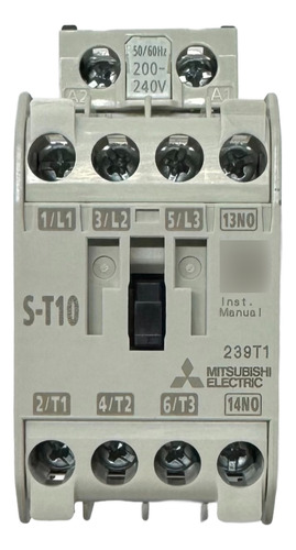 Contactor S-t10 / 3p+1no Trifásico Bobina 220v - Mitsubishi