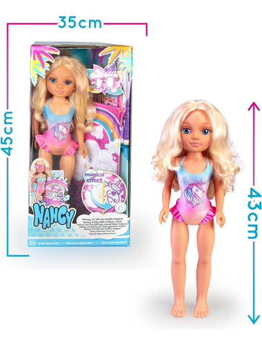 Famosa - Muñeca Nancy Un Dia Con Toalla Magica