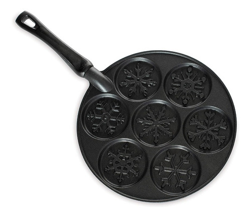 Sartén Para Pancakes De Copos De Nieve Navidad Nordic Ware