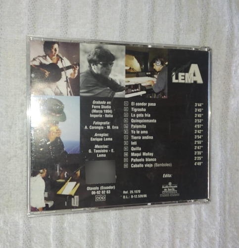 Cd Tigrasha - Enrique Lema ( 19080 ) (Usado)