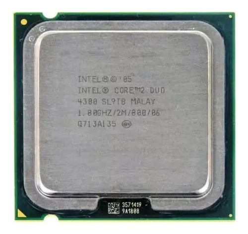 Procesador Intel Core 2 Duo E4300 1.8ghz Sl9tb (76) (Usado)