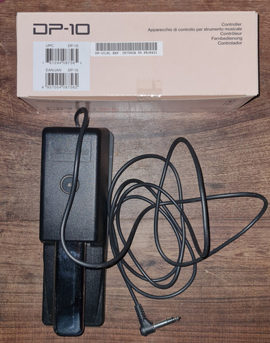 Pedal De Sostenimiento Roland Dp-10 Para Teclado Cable 2.2m (Usado)