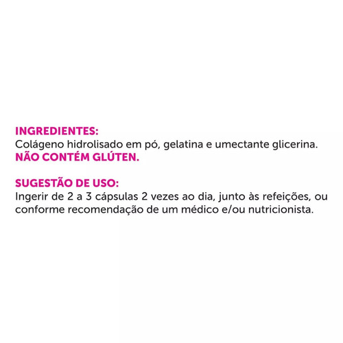 2x Colágeno Hidrolisado - 100 Capsulas - Brn Foods