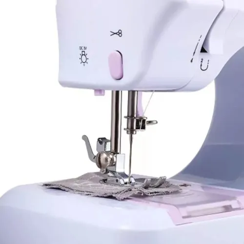 Máquina De Coser Eléctrica Multifuncional Mini 12 Puntas