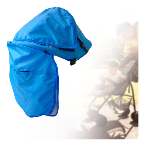 Fa Carrinho De Bebê Protetor Solar, Extensor De Azul