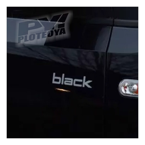 Calco Black De Puertas Volkswagen Vw Up - Ploteoya