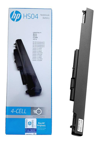 Bateria Notebook Hp Hs04 Color Negro