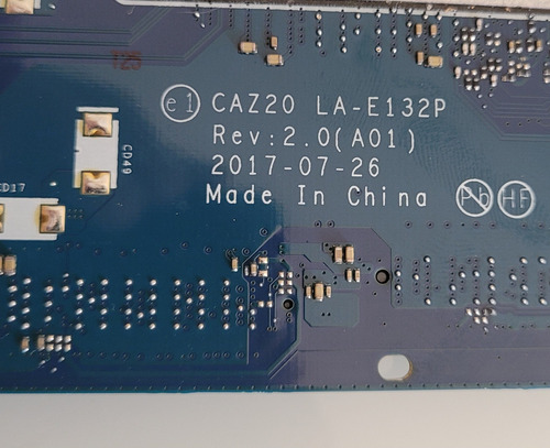 Placa Mãe Dell Latitude 7480 I5 6th Funciona Leia Azul (Usado)