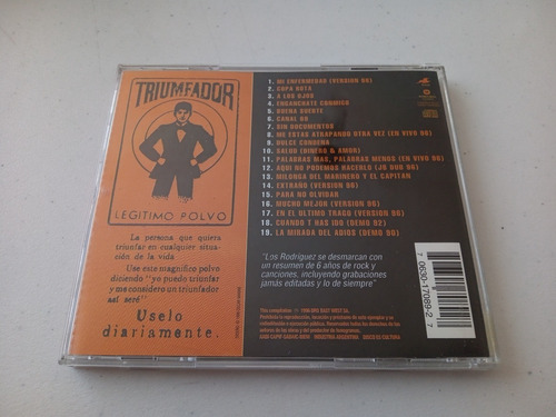 Los Rodriguez · Hasta Luego - Cd Imp Argentina / Calamaro (Usado)