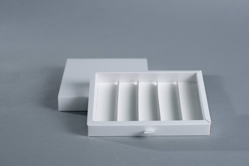 Imagen 3 de 10 de Caja Cajonera 25 Bombones 1/4kg (x100u) - 083b Bauletto