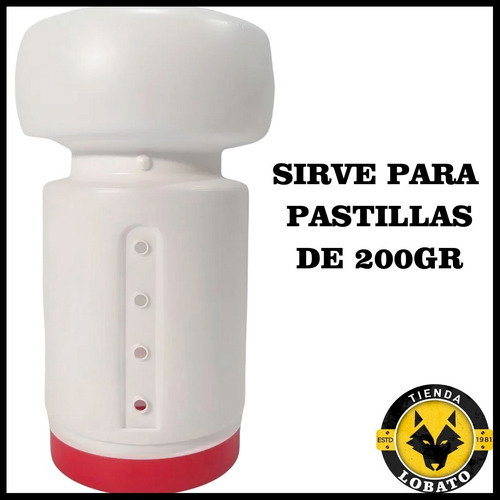 Imagen 3 de 10 de Boya Dosificadora Cloro Grande Nataclor Pileta Pastilla 200g