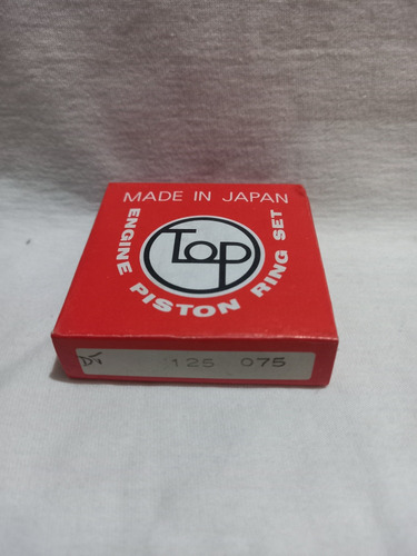Aros De Pistón Yamaha Rx 125 Dt 125 Med. 0.75 Top Japón