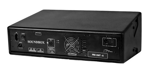 Caixa Line Array Ativa Pro 206 Ti 500 W Rms Soundbox