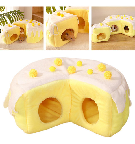 Cama De Hamster Pequenos Animais Casa De Cama Aconchegante M
