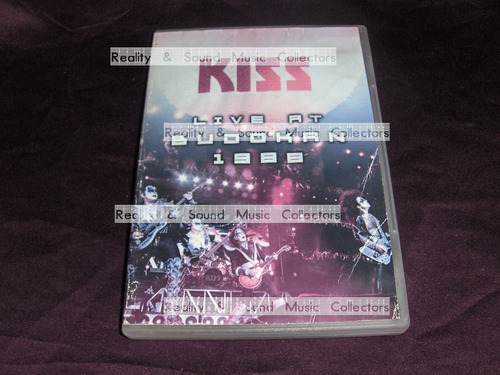 Kiss Live At Budokan 88 Diferente Portada Dvd De Coleccion (Usado)