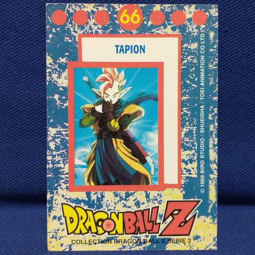Card Dragonball Z Serie 2 Tapion #66 Bird Studio 1989 (Usado)