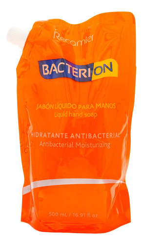 Jabón Liquido Bacterion Hidratante Antibacterial 500 Ml