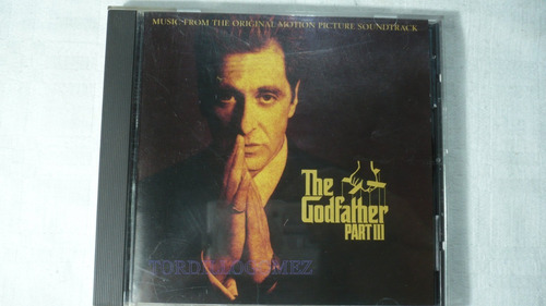 Cd El Padrino 3 Banda Sonora 1990 Usa (Usado)