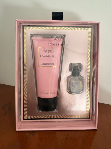 Set Crema Corporal Y Mini Perfume Bombshell Victorias Secret