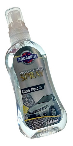Imagem 4 de 5 de Aromatizante Cheirinho Rodabrill Fragrância Carro Novo