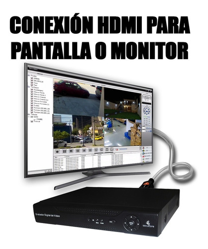 Imagen 4 de 8 de Kit Cctv 2 Megapixeles 8 Camaras Ip Nvr Alta Resolucion