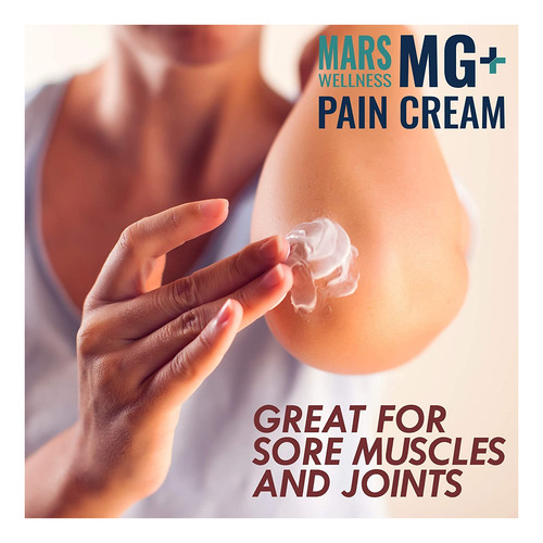 Mars Wellness Mg Crema Para El Dolor - Crema Extra Fuerte De