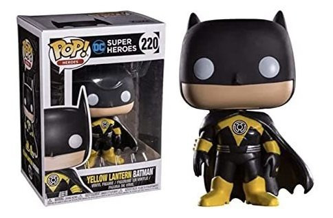 Funko Pop Dc: Amarillo Linterna Batman Coleccionable Pwr8h