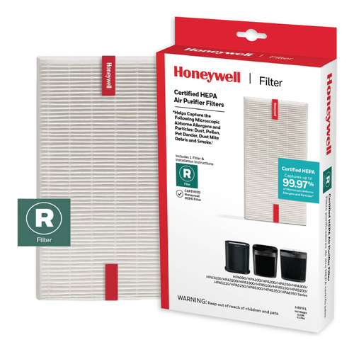 Honeywell Filtro Purificador Aire Hepa Para Hpa Serie