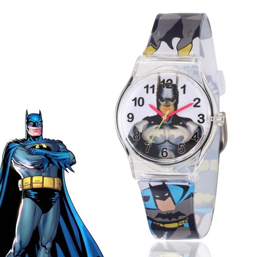 Reloj Tipo Batman Niño Superhéroe Infantil Adulto | Meses sin intereses